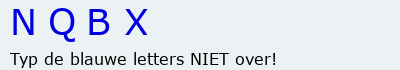 Bevestigingscode