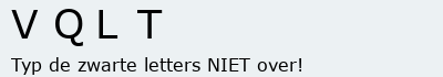 Bevestigingscode
