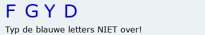 Bevestigingscode