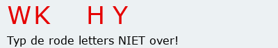 Bevestigingscode