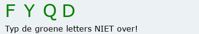 Bevestigingscode