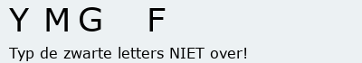 Bevestigingscode