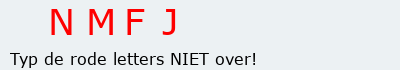 Bevestigingscode