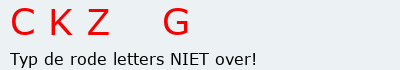 Bevestigingscode