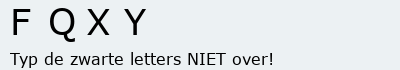 Bevestigingscode