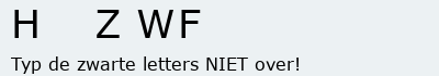 Bevestigingscode