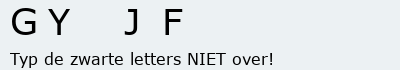 Bevestigingscode