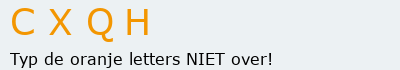 Bevestigingscode