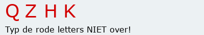 Bevestigingscode