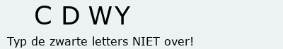 Bevestigingscode