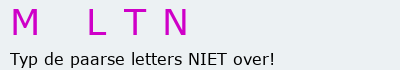 Bevestigingscode