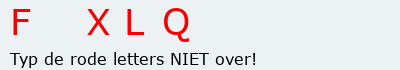 Bevestigingscode