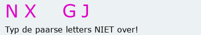 Bevestigingscode