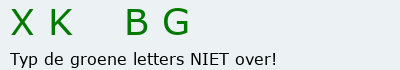 Bevestigingscode