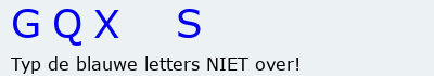 Bevestigingscode