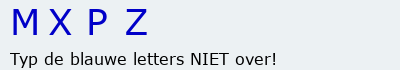 Bevestigingscode