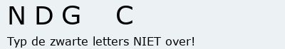 Bevestigingscode