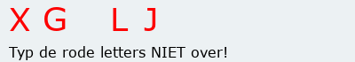Bevestigingscode