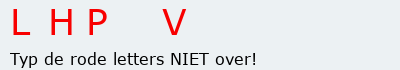 Bevestigingscode
