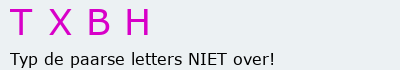 Bevestigingscode