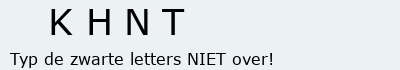 Bevestigingscode