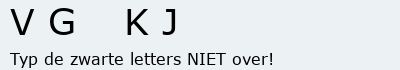 Bevestigingscode