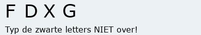 Bevestigingscode