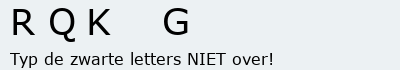 Bevestigingscode