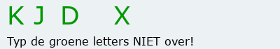 Bevestigingscode