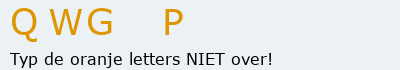 Bevestigingscode