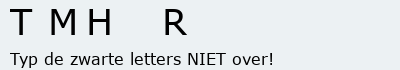 Bevestigingscode