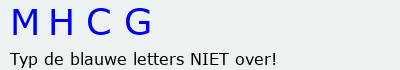 Bevestigingscode