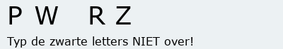 Bevestigingscode