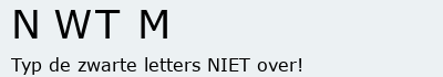 Bevestigingscode