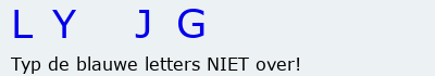 Bevestigingscode