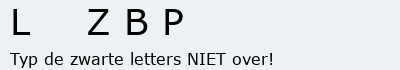 Bevestigingscode