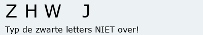 Bevestigingscode