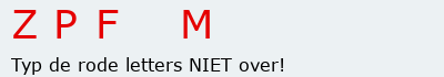 Bevestigingscode