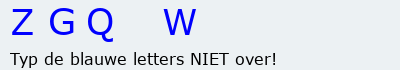 Bevestigingscode