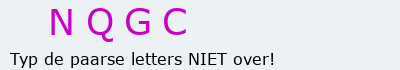 Bevestigingscode