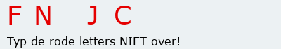 Bevestigingscode