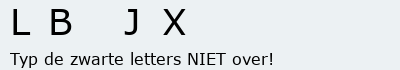 Bevestigingscode