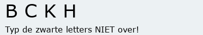 Bevestigingscode