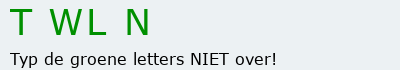 Bevestigingscode