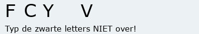 Bevestigingscode