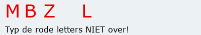 Bevestigingscode