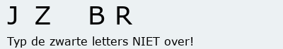 Bevestigingscode