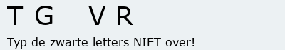 Bevestigingscode