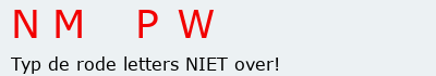 Bevestigingscode
