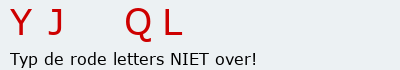 Bevestigingscode